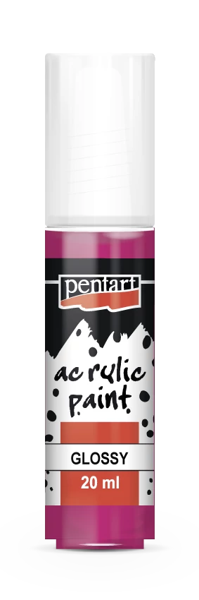 Fényes akrilfesték 20 ml magenta