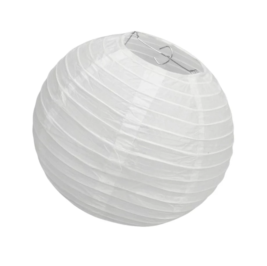 Papír lampion fehér, 20cm