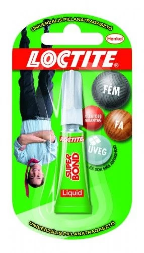 Pillanatragasztó, Loctite Super Bond, 3g