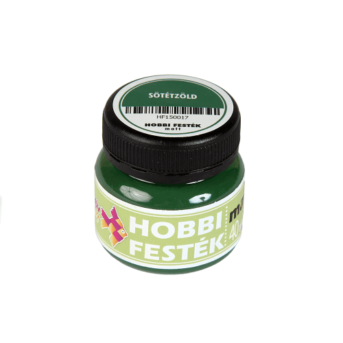 Hobbi festék matt sötétzöld