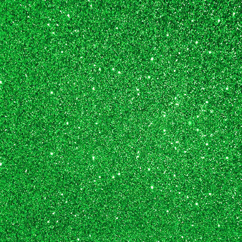 Glitteres dekorgumi,Zöld A4