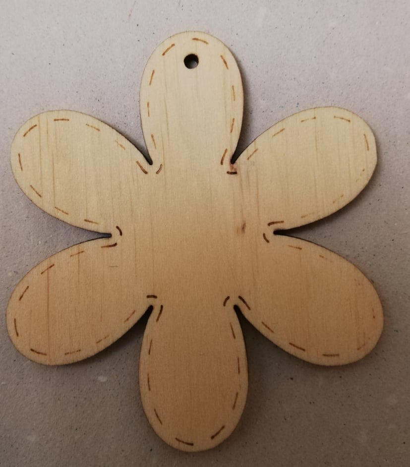 Fafigura, ÓRIÁS VIRÁG 6CM