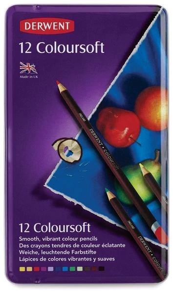 Derwent COLOURsoft CERUZA 12szín/klt.