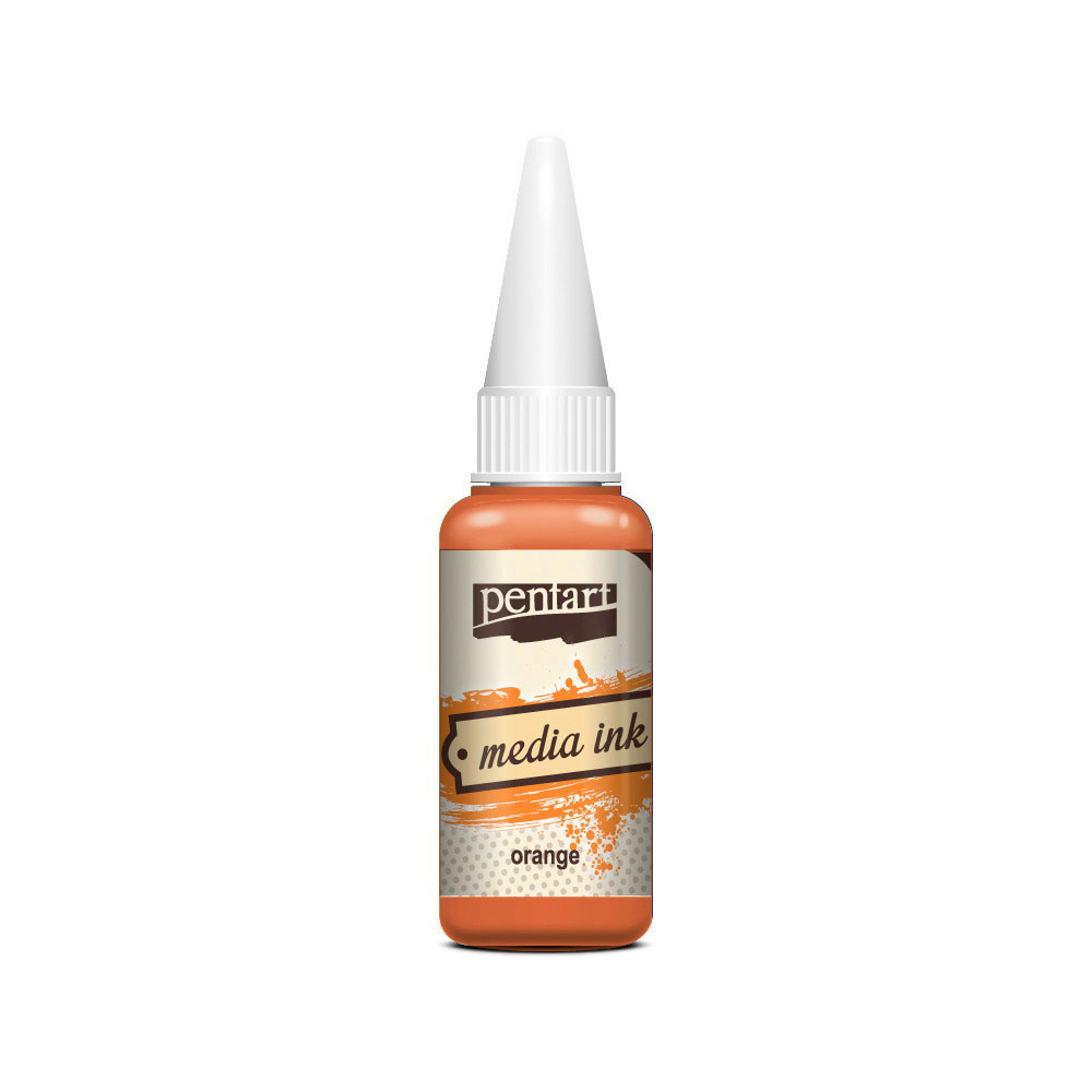 Média tinta 20ml, narancs
