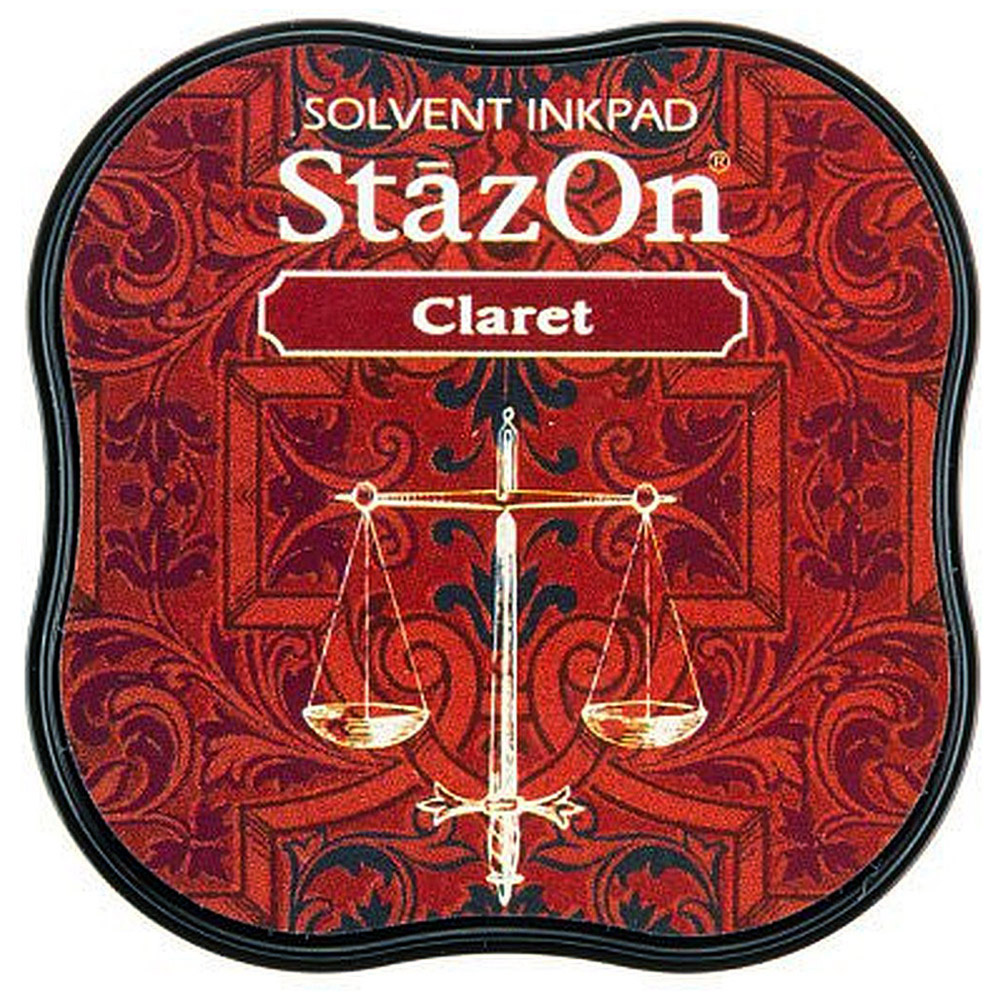 Stazon MIDI oldószeres festékpárna bordó