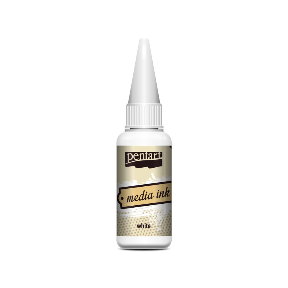 Média tinta 20ml, fehér