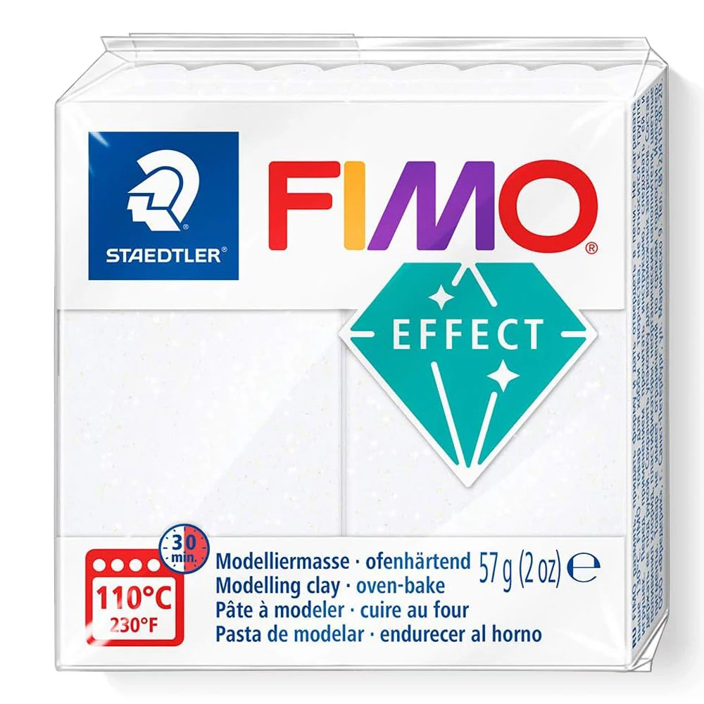 FIMO Effect süthető gyurma, galaxis fehér