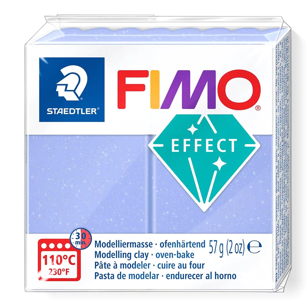 FIMO Effect süthető gyurma - Kék achát