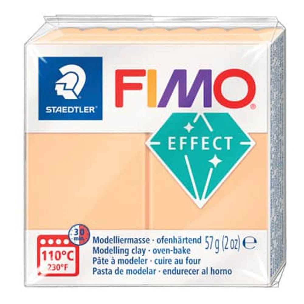 FIMO Effect süthető gyurma - pasztell barack