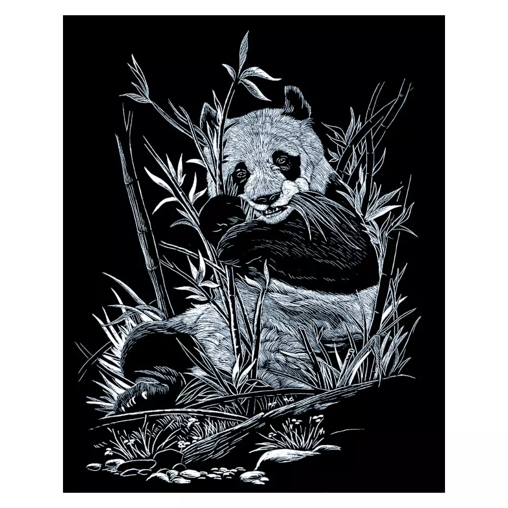 Karckép, ezüst - Panda