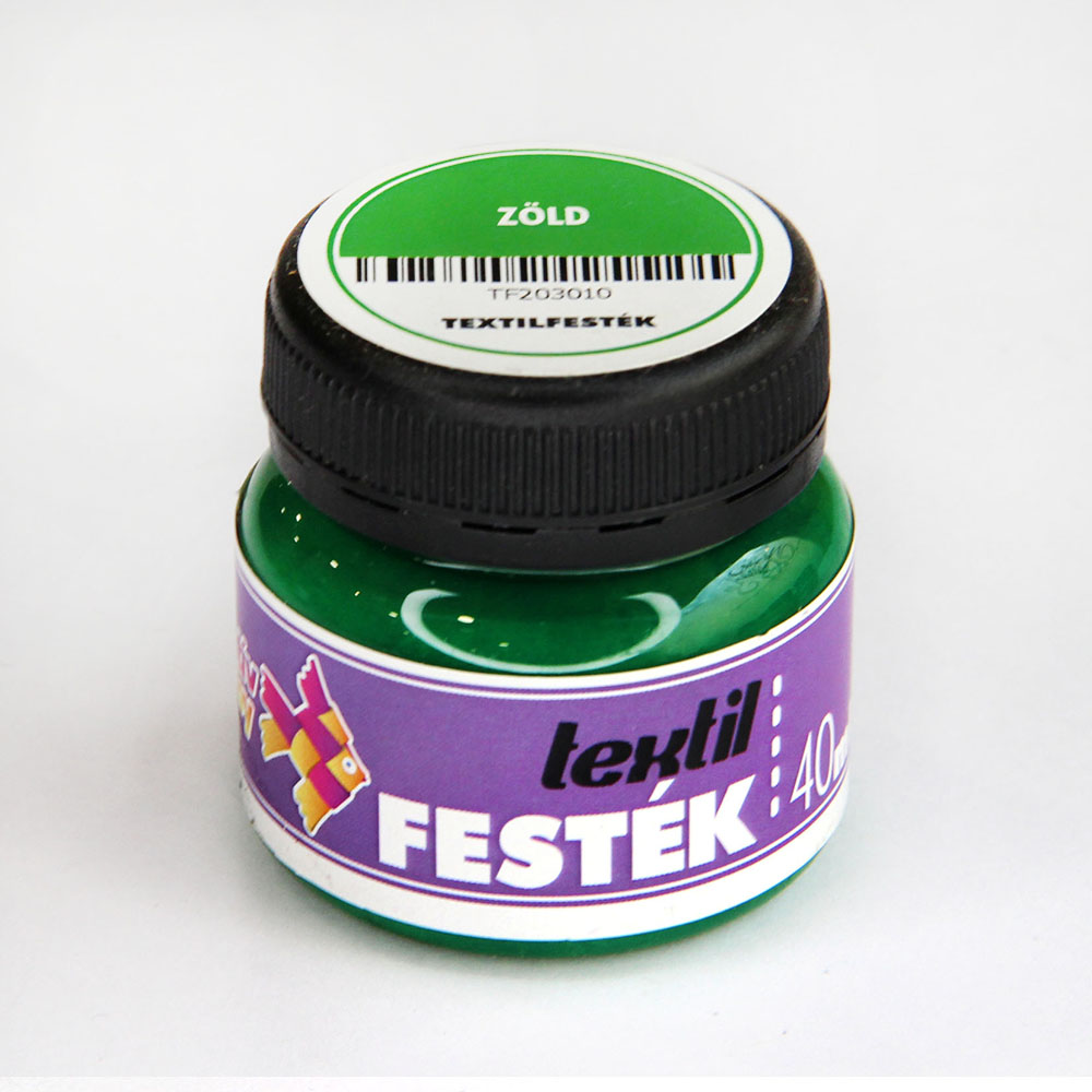 Textilfesték 40 ml zöld