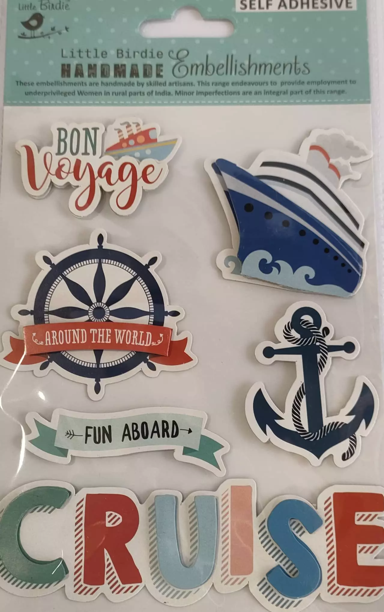 Matrica Bon Voyage Cruise - 6 darabos