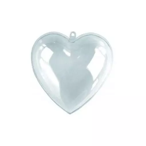 Műanyag szív 8cm
