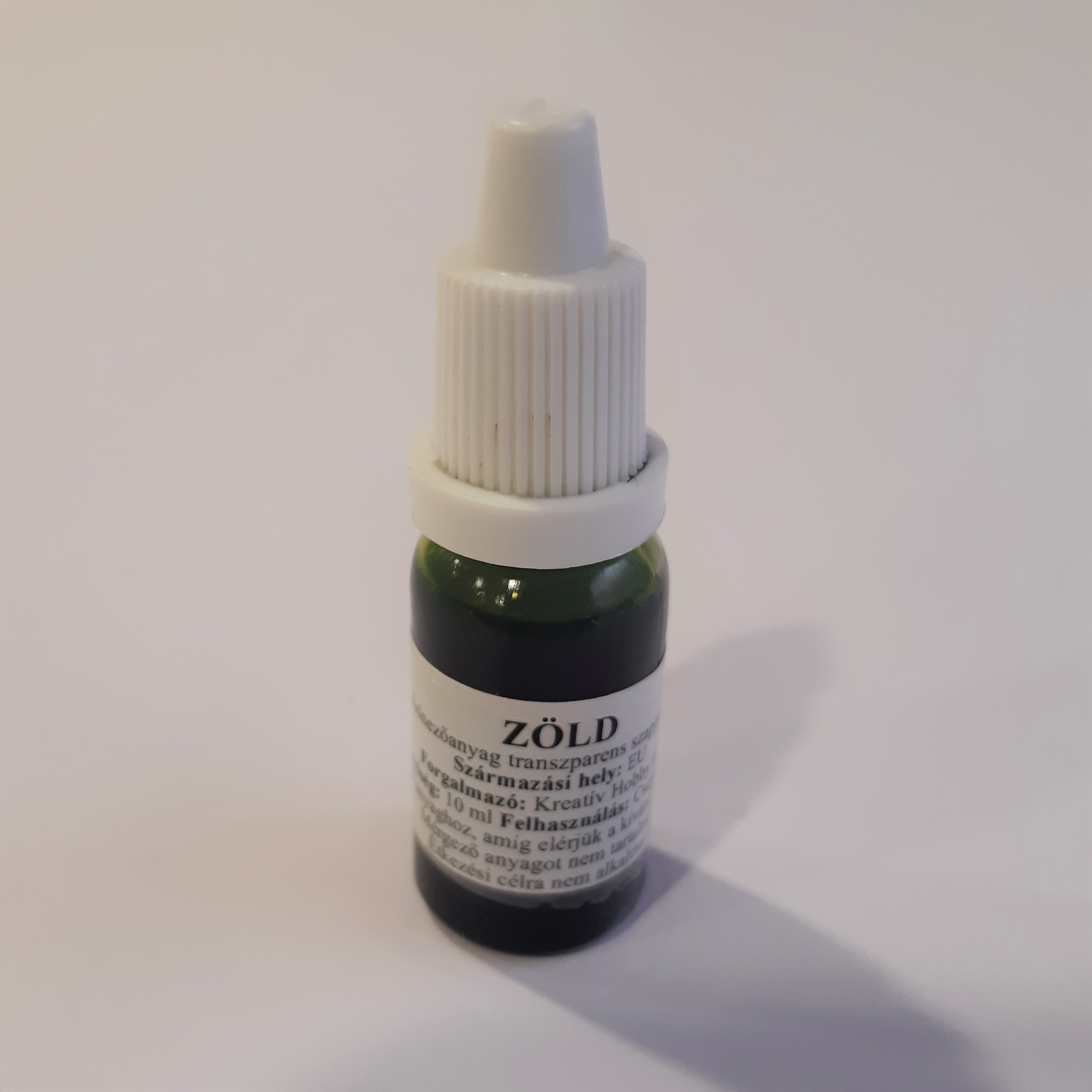 Színezőanyag szappanhoz, 10ml, ZÖLD