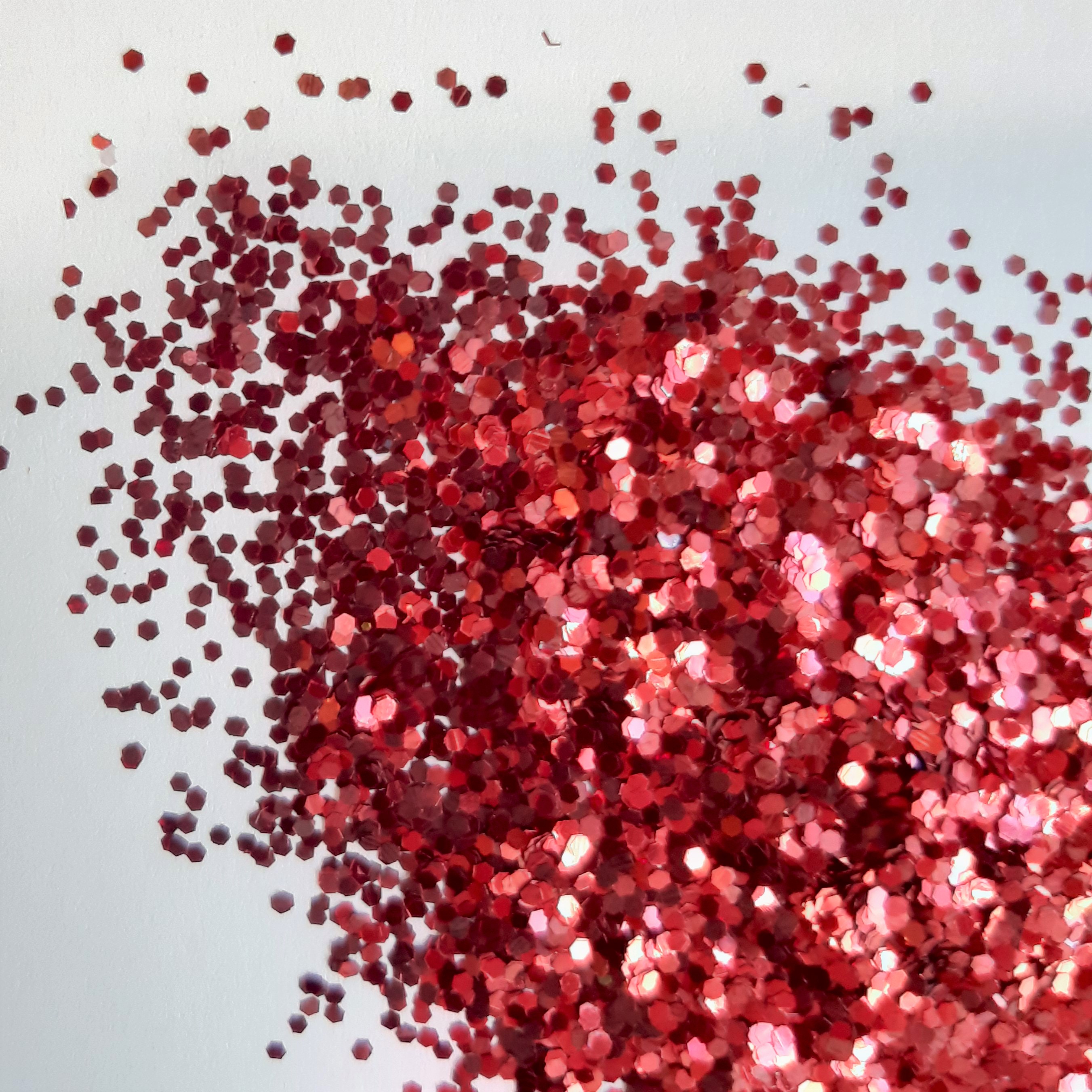 Glitter 40g Nagyszemcsés PIROS